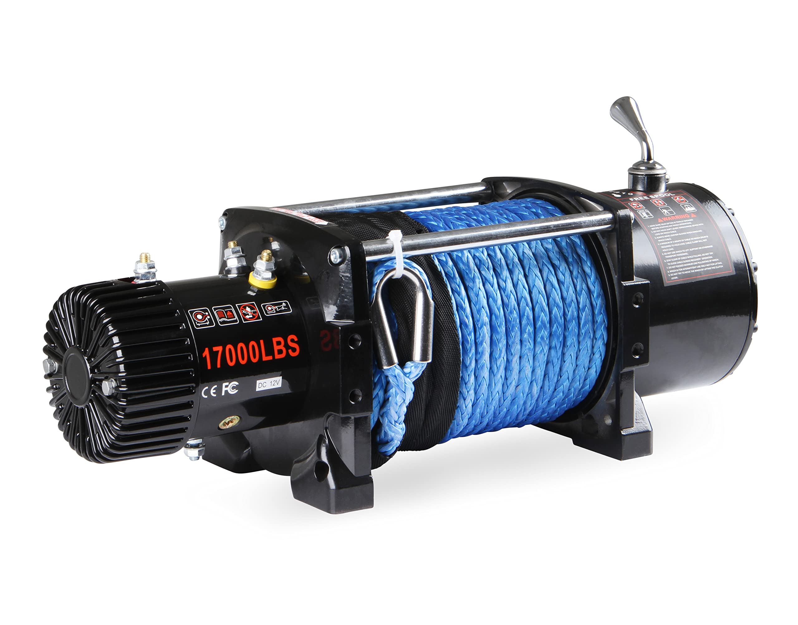 Off-Road Anvil 17011AOR: 12V Winch, 17000 Lbs - Rope, Multi