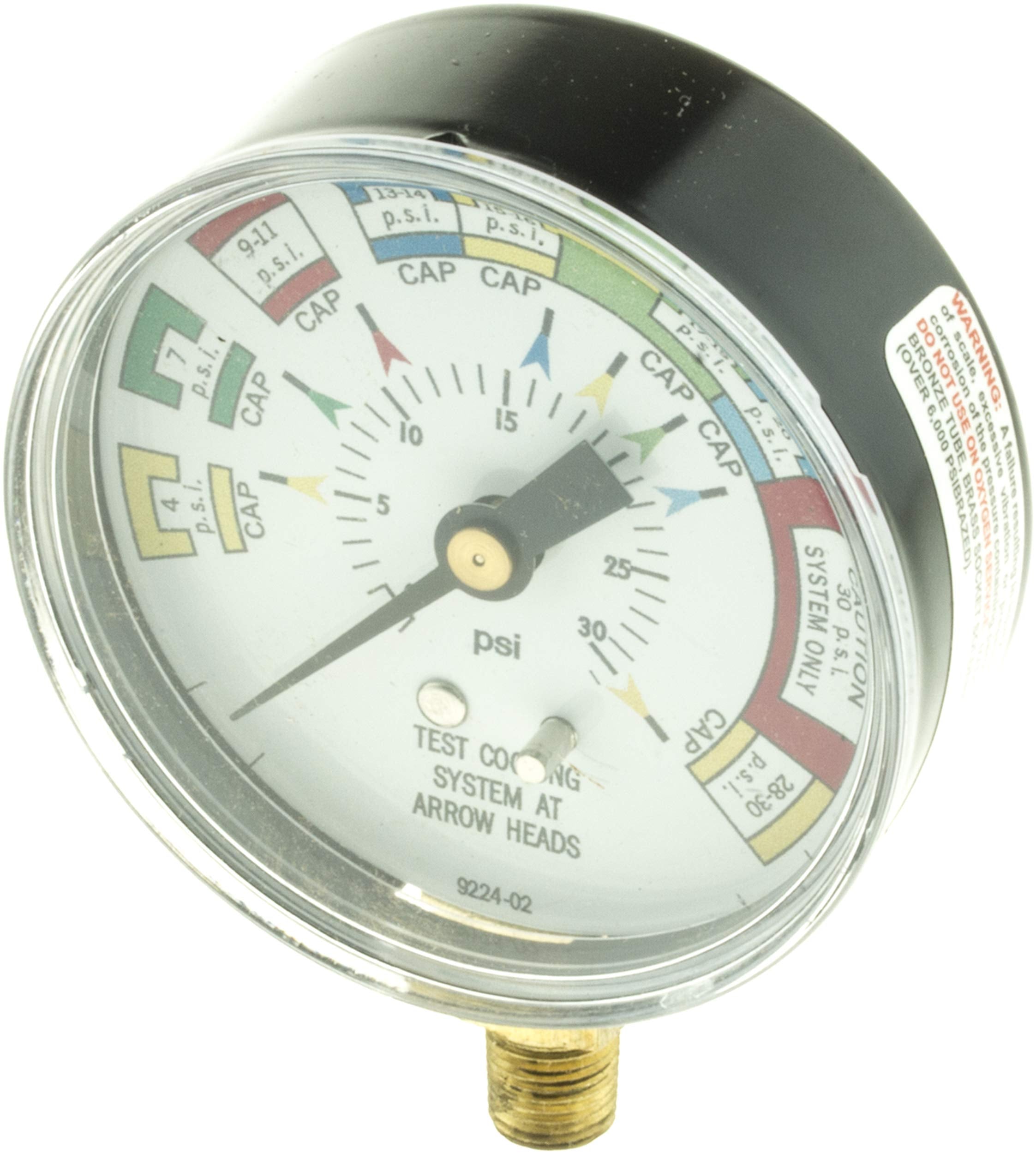 Radiator Cap/Cooling System Tester Kit Gates 31419 Repair Part