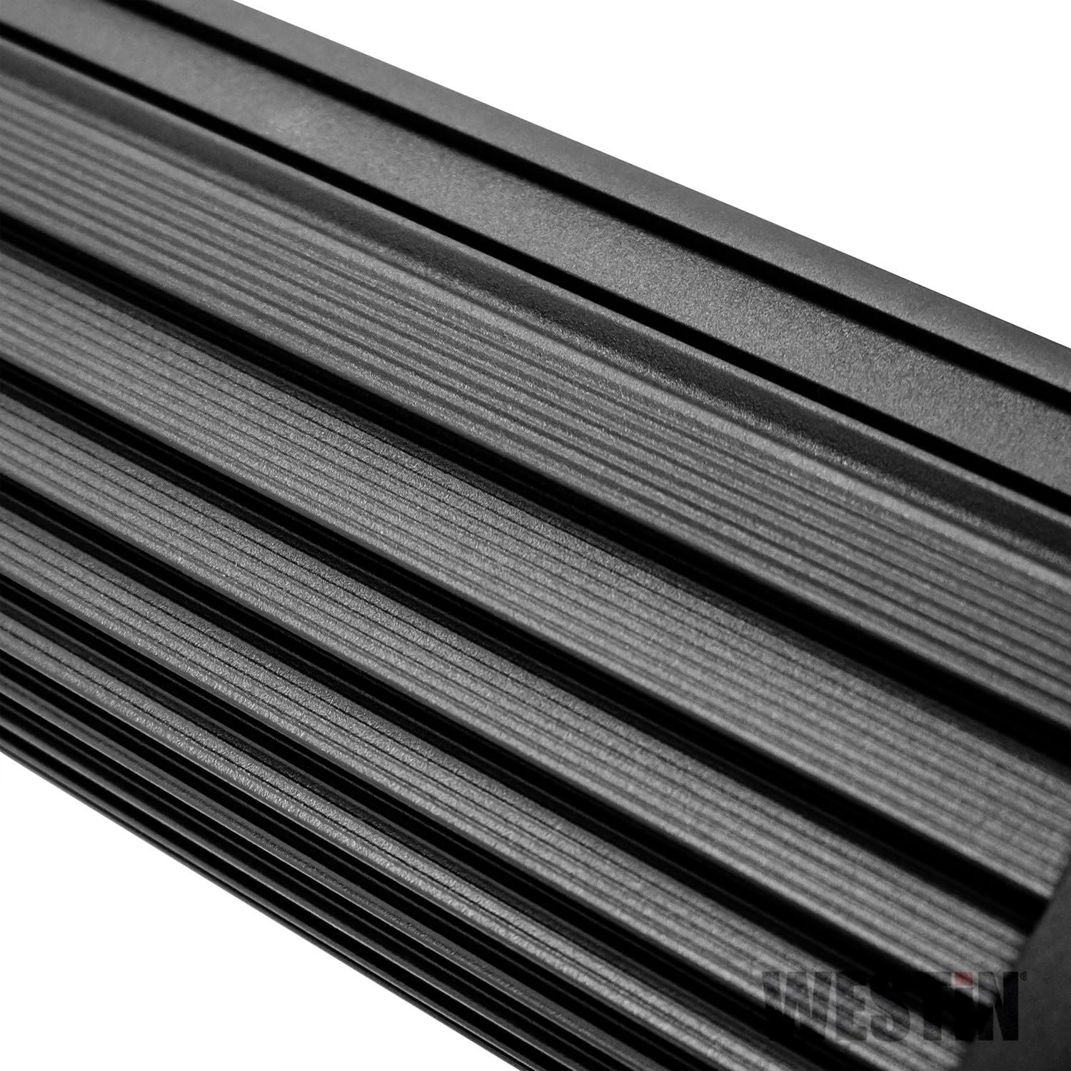 B-Force Westin 09-12212-24C Black Face 12 inch Double Row LED Light Bar with Combo Beam