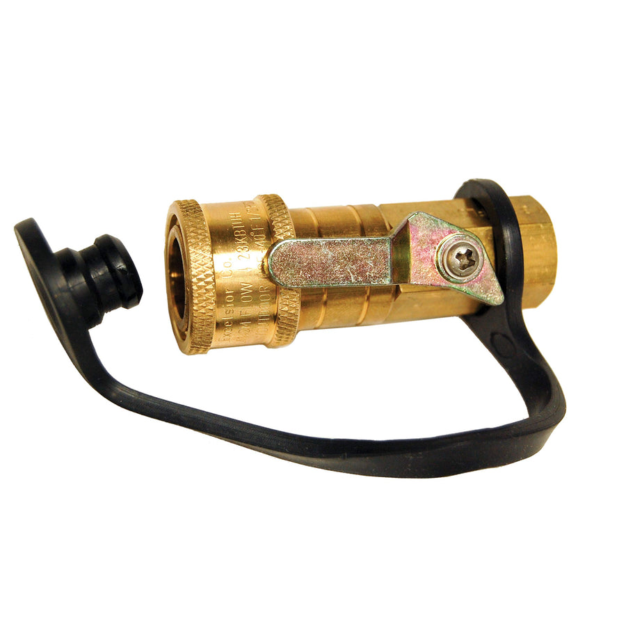 Marshall Excelsior AP Products ME-GMCL-4 Quick Disconnect End - 1/4 in. with Ball Valve End