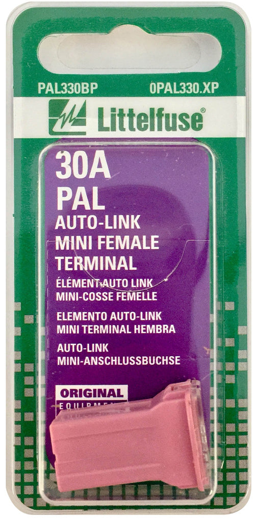 PAL Automotive Type Blade Fuse Littelfuse PAL330BP - Pack of 1