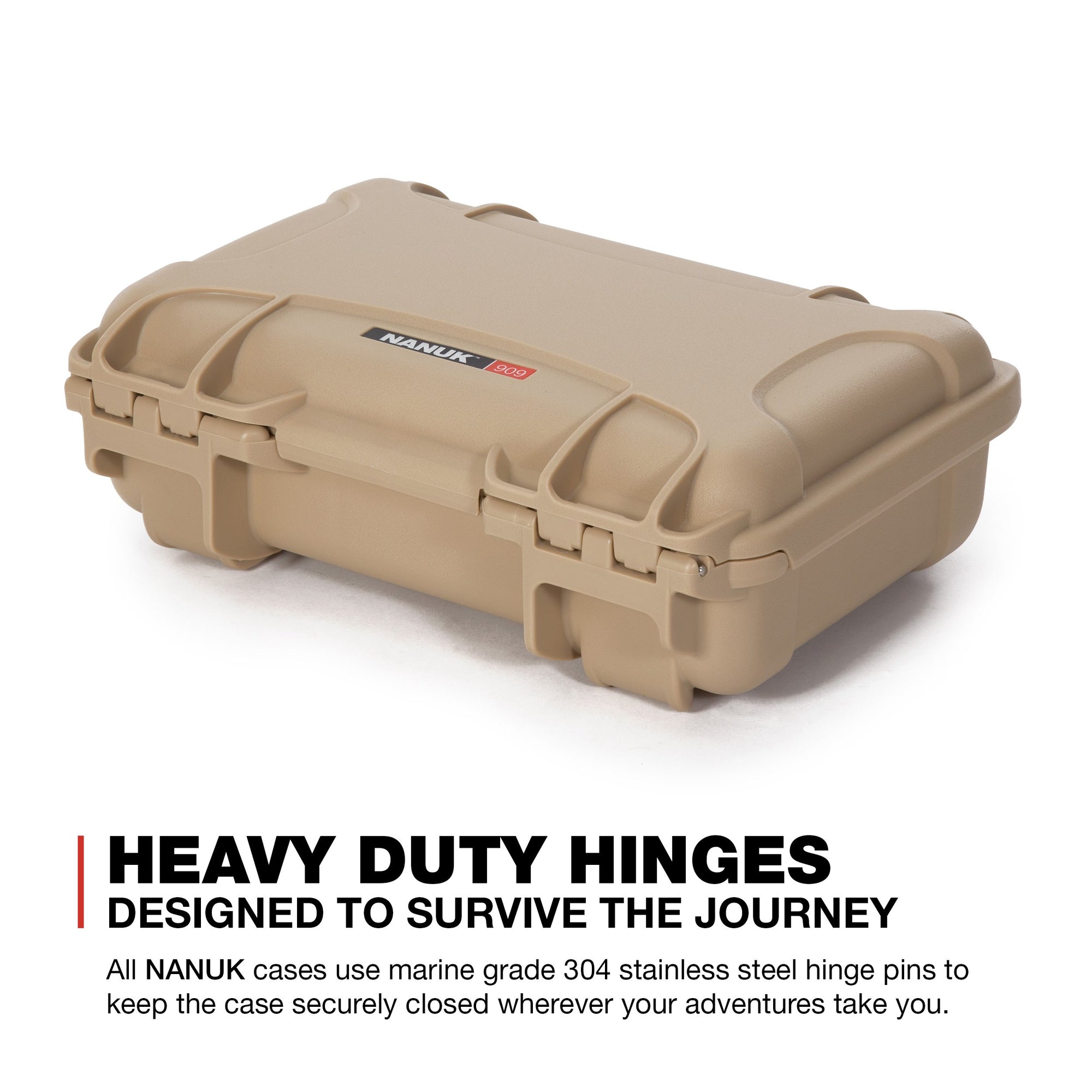 Nanuk Waterproof Hard Case 909 with Custom Insert for DJI Mini 3 and RC-N1 Remote - Tan (909S-080TN-0A0-C0598)