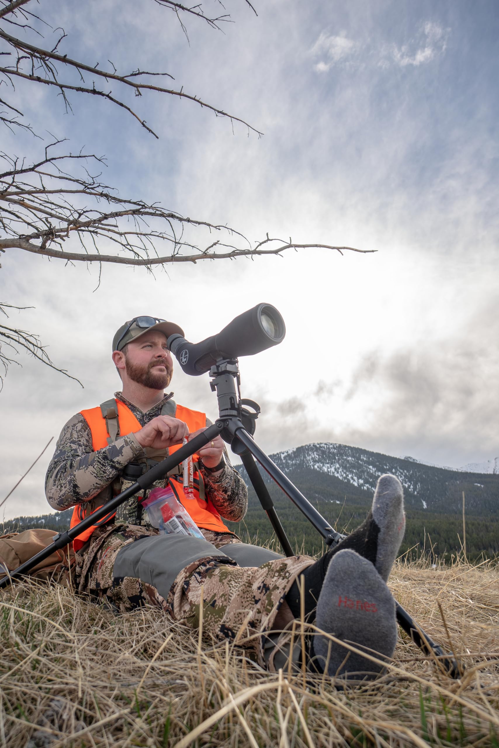 Professional Camera Adapter BOG PCA, Tripod Attachment with Switcheroo System, Standard Connection Threads, Accessory Plate, and Precise One-Handed Angle Adjustments for Hunting, Shooting and Outdoors