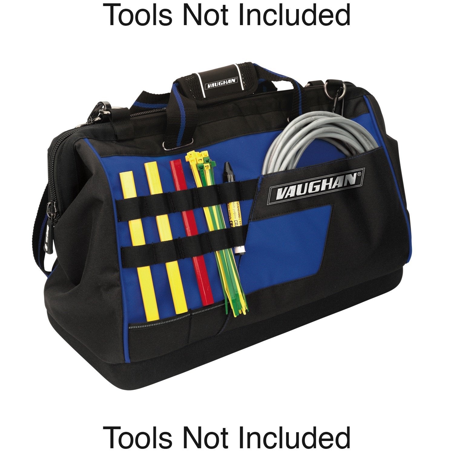 20" Vaughan Heavy Duty Wide Mouth Tool Storage Organizer Bag Case