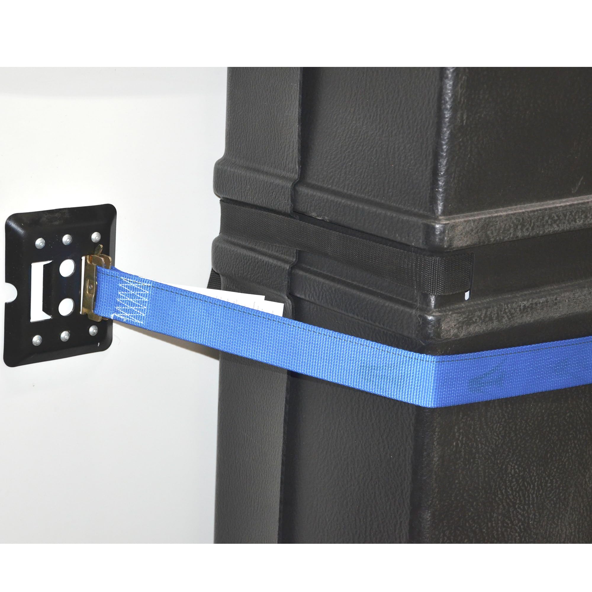2" x 12' Blue Erickson Ratcheting E-Track Logistic Strap