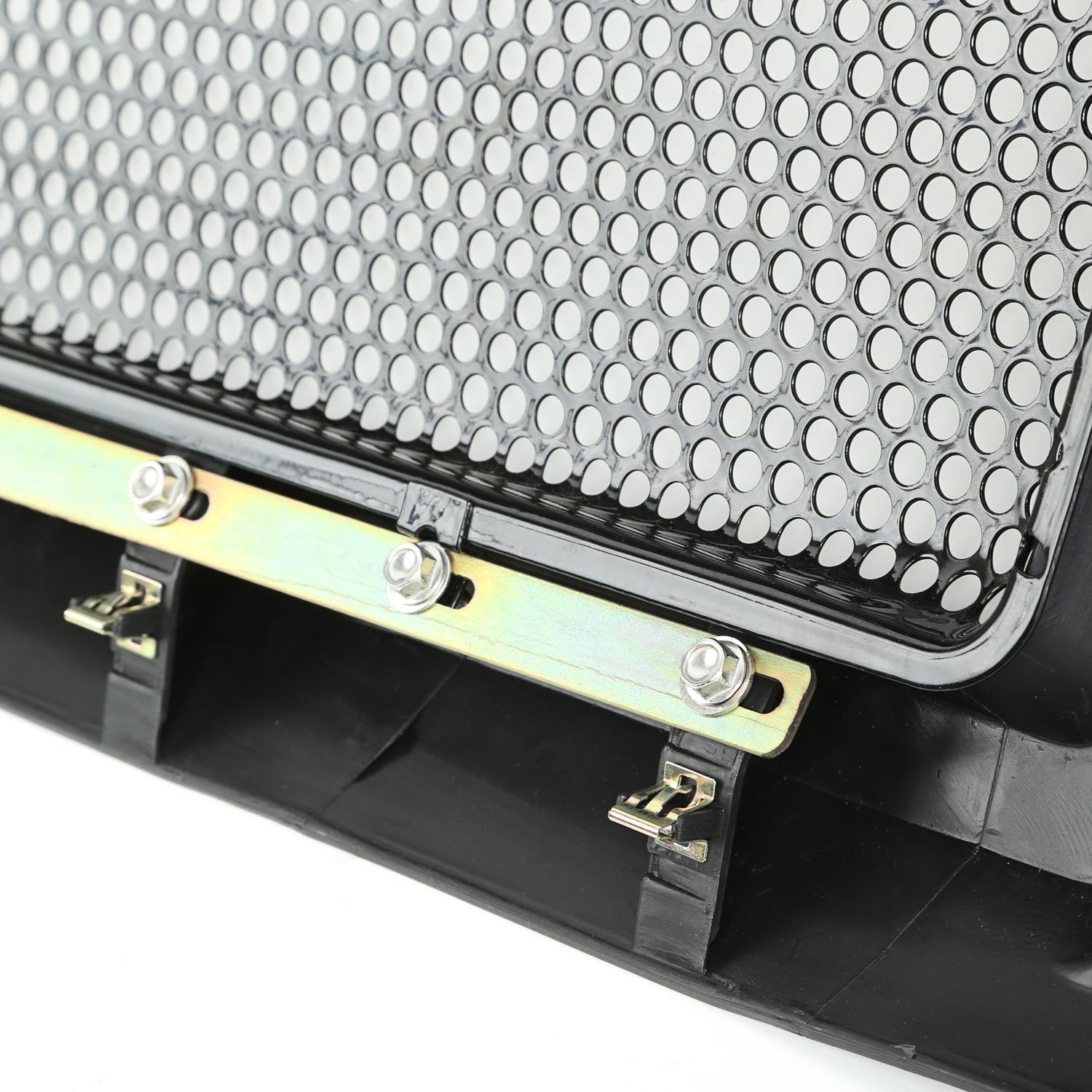 Spartan Grille, Satin Black | Rugged Ridge | 12034.01 | Fits 2007-2018 Jeep Wrangler JK