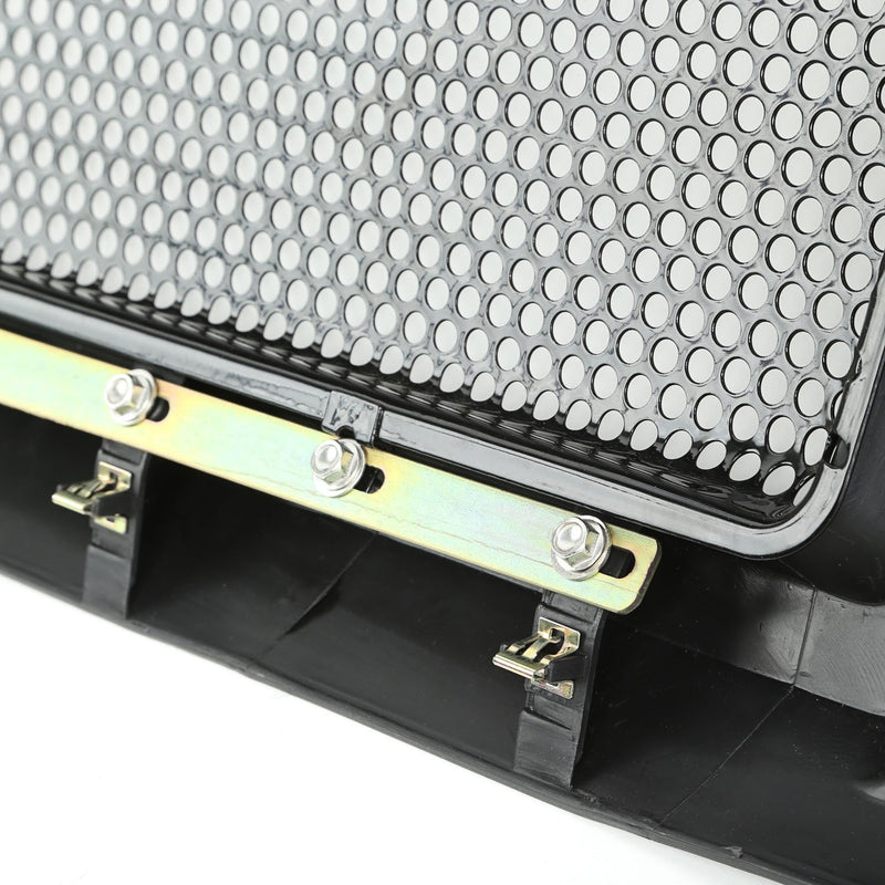 Spartan Grille, Satin Black | Rugged Ridge | 12034.01 | Fits 2007-2018 Jeep Wrangler JK