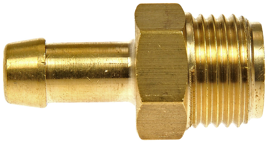 Dorman Fuel Hose Fitting 785-404D - Inverted Flare Male Connector - 5/16 In. X 3/8 In. Tube Universal Fit