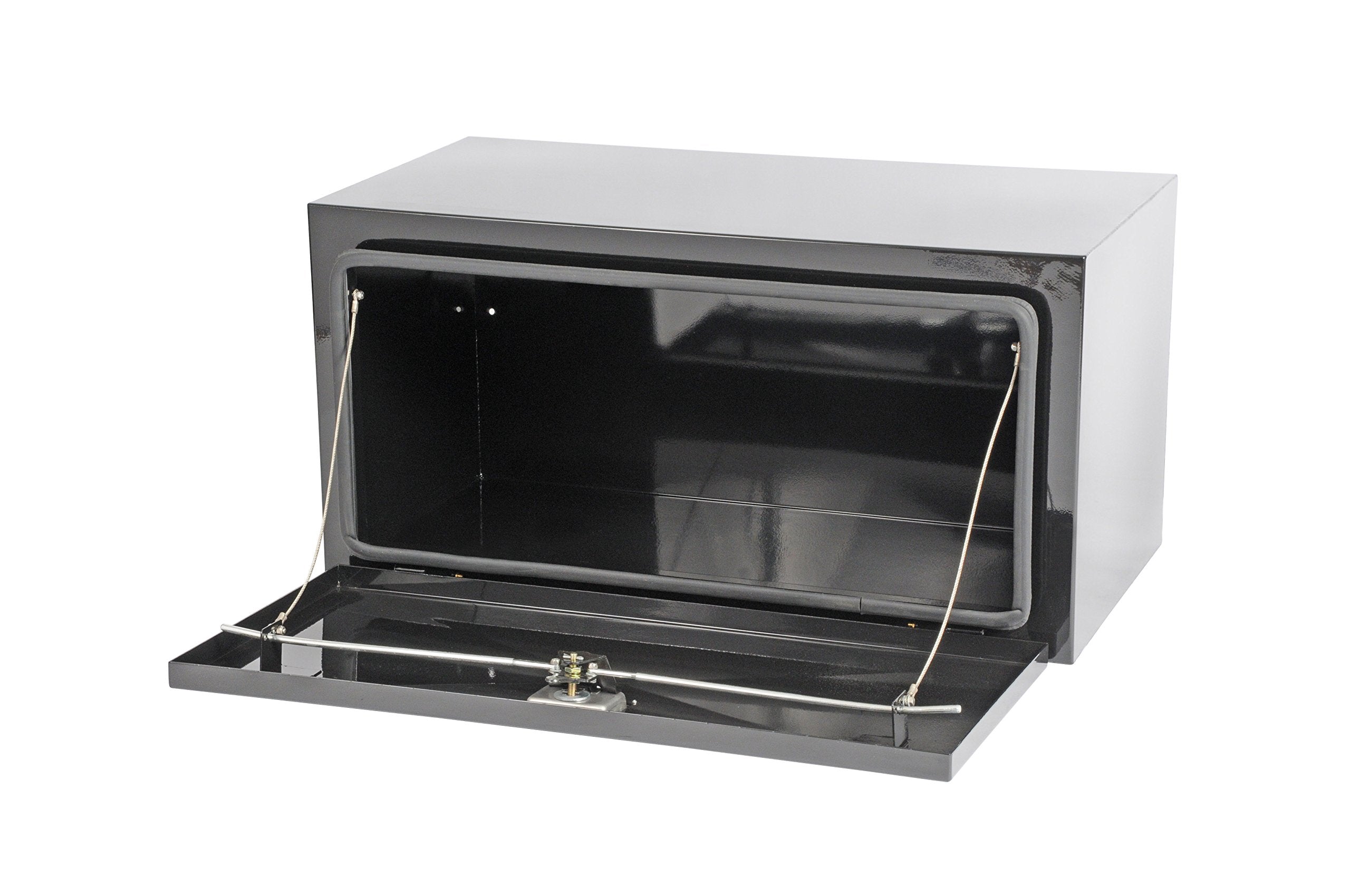 Dee Zee Steel DB-2600 Underbed Tool Box Black, L 36 in. x W 18 in. x H 18 in.
