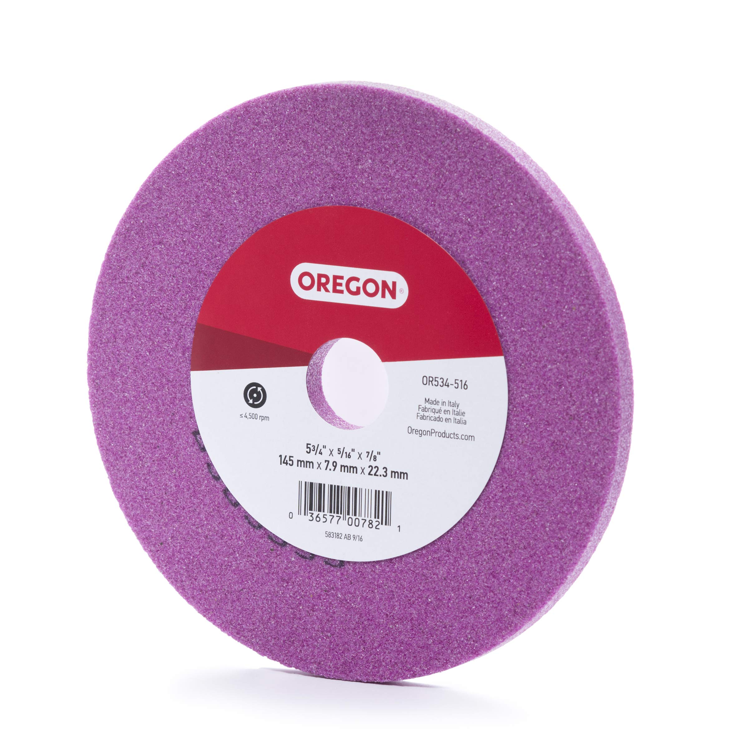 Grinding Wheel OREGON OR534-516A,Purple