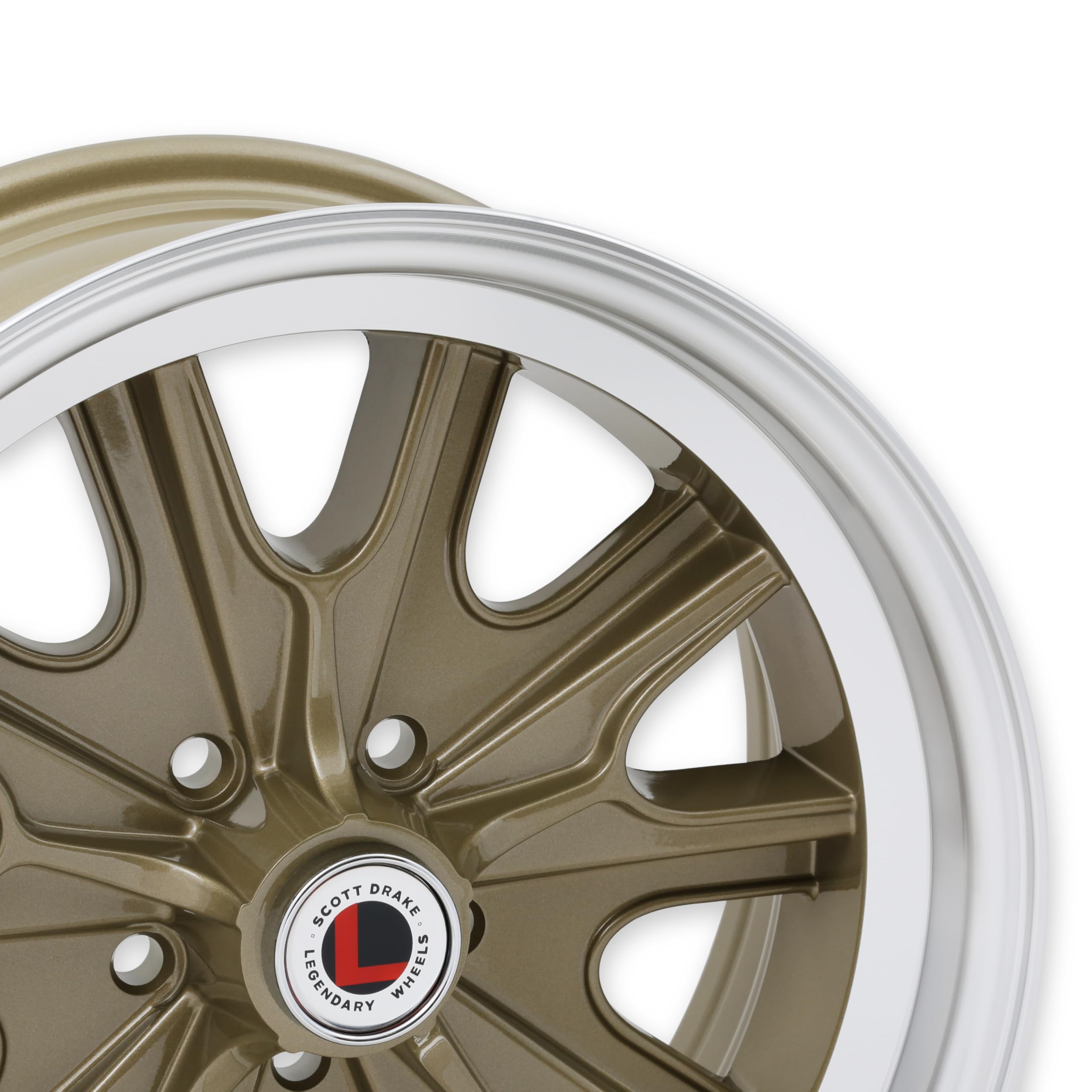Legendary Wheels 17x8 LW90 Gold Haze Wheel 5x4.5 (6.95mm)