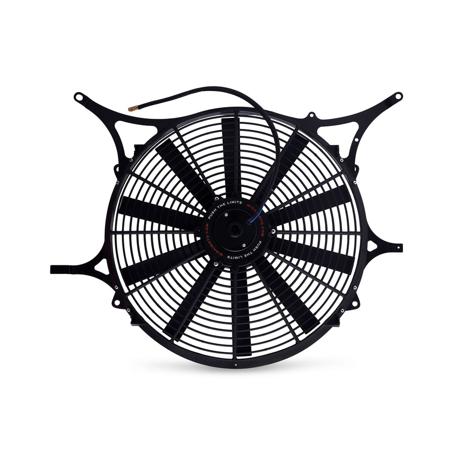 Mishimoto Aluminum Fan Shroud NPT Fits BMW E46 3-Series Non-M 1999-2006 Black MMFS-E46-99NPT