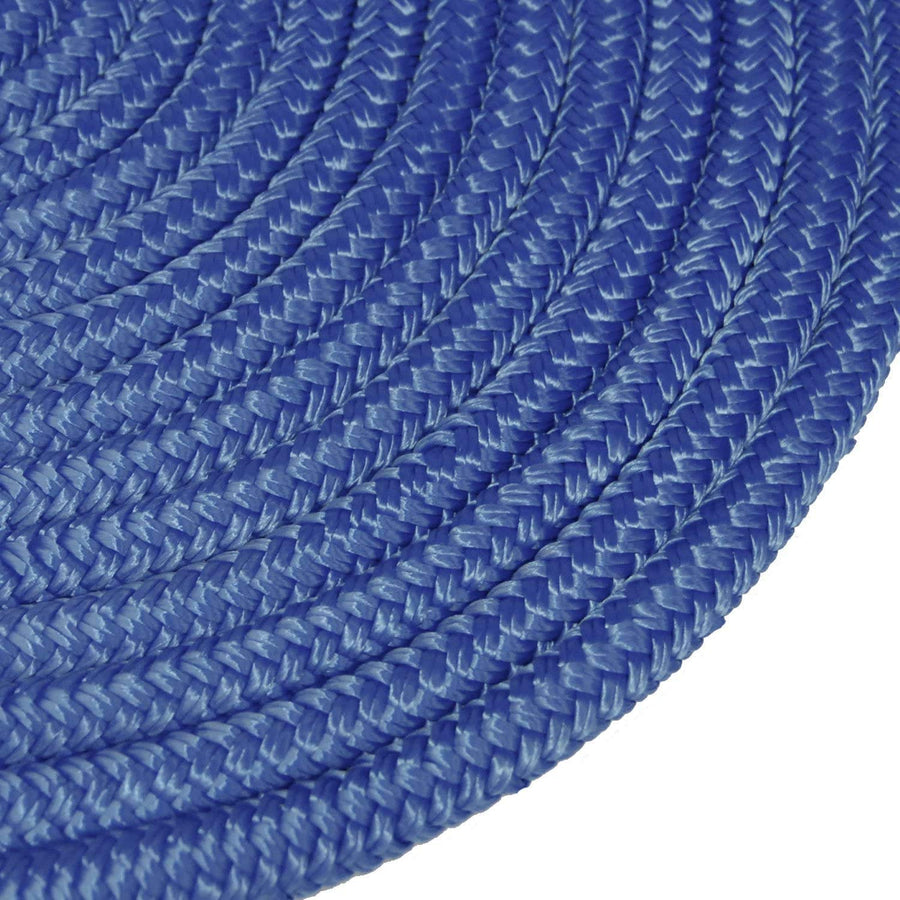 Braided Dock Line Taylor Made Products for Docking, Mooring and Rafting Blue 3/8" D x 25'L