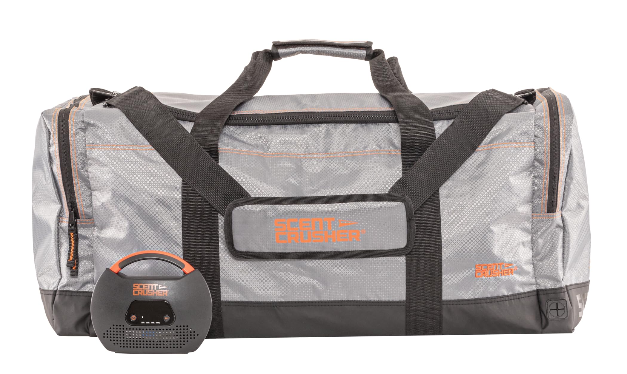 Gear Duffle Bag Scent Crusher, Eliminates Odors carbon/silver lined scent control