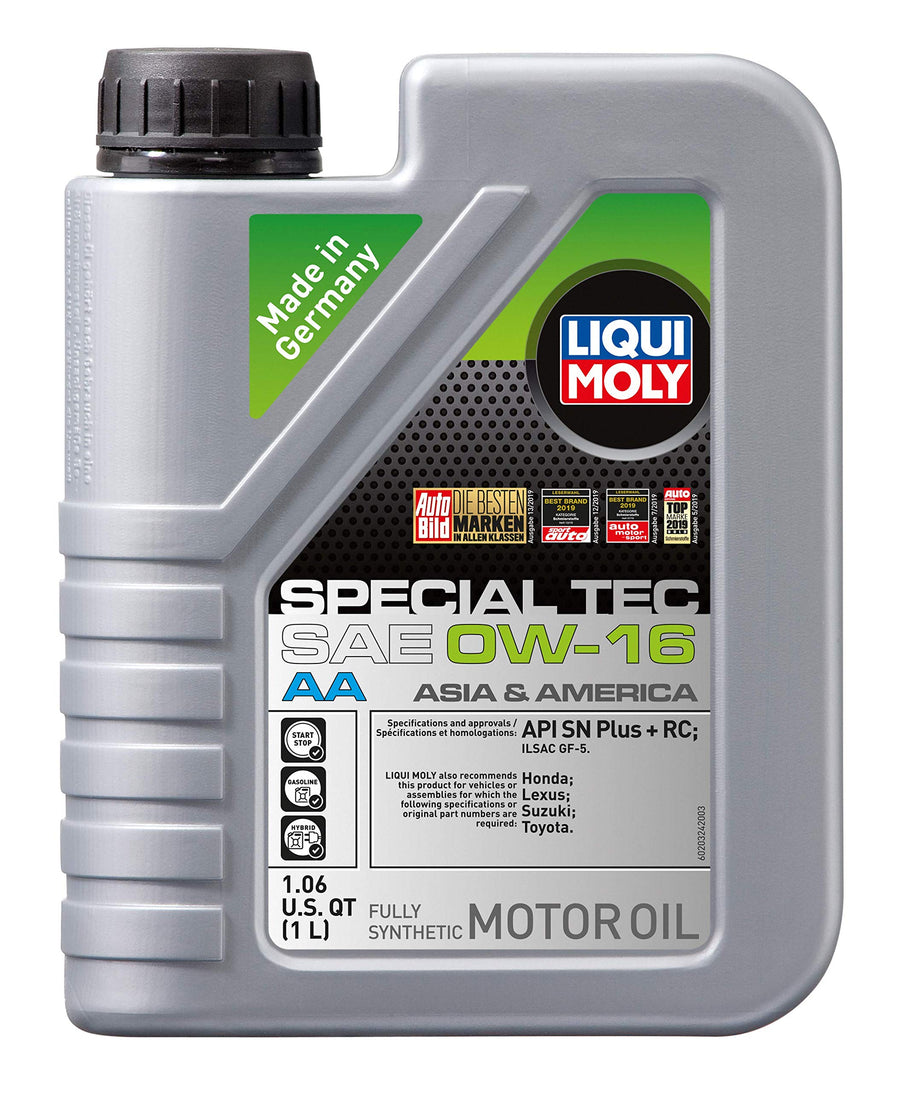 Liqui Moly Special Tec AA SAE 0W-16 Motor Oil, 1 Liter