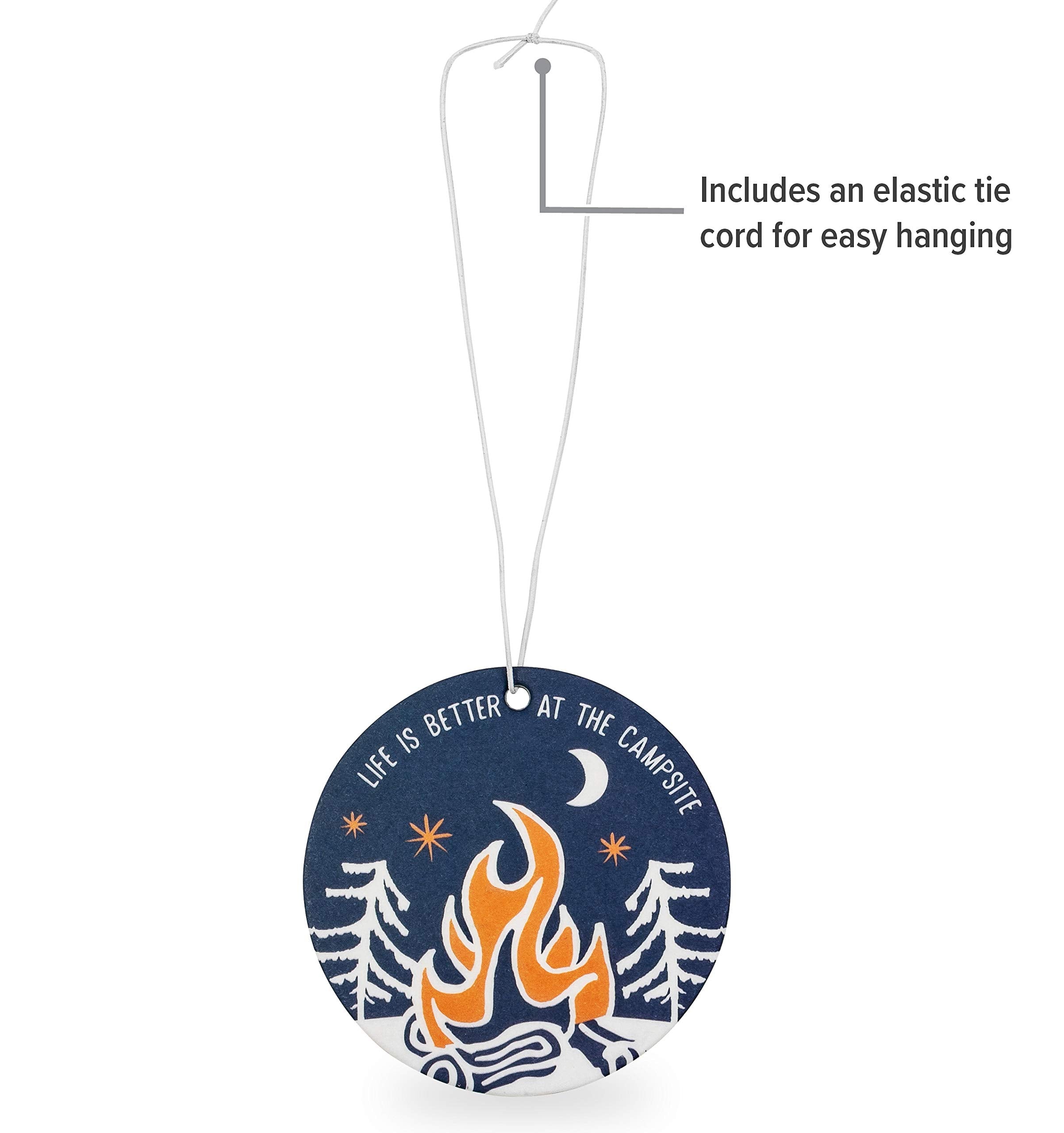 Camco Air Freshener Life is Better at the Campsite - Provides a Long-Lasting Scent - Perfect for Small Spaces - Under the Stars Scent (53365)