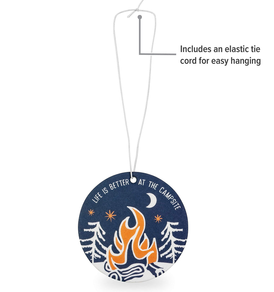 Camco Air Freshener Life is Better at the Campsite - Provides a Long-Lasting Scent - Perfect for Small Spaces - Under the Stars Scent (53365)