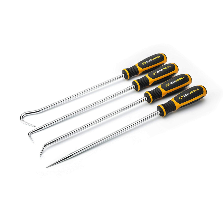4 Pc. GEARWRENCH Heavy-Duty Long Hook & Pick Set - 84020H