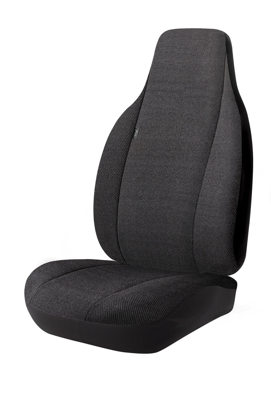 Fia Black TRS42-53 Custom Fit Rear Seat Cover Split Seat 40/60 - Saddle Blanket (Solid Black)