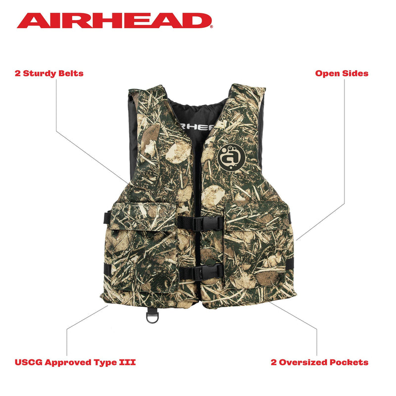 Sportsman Airhead Type III, USCG Approved Fishing and Boating Life Jacket
