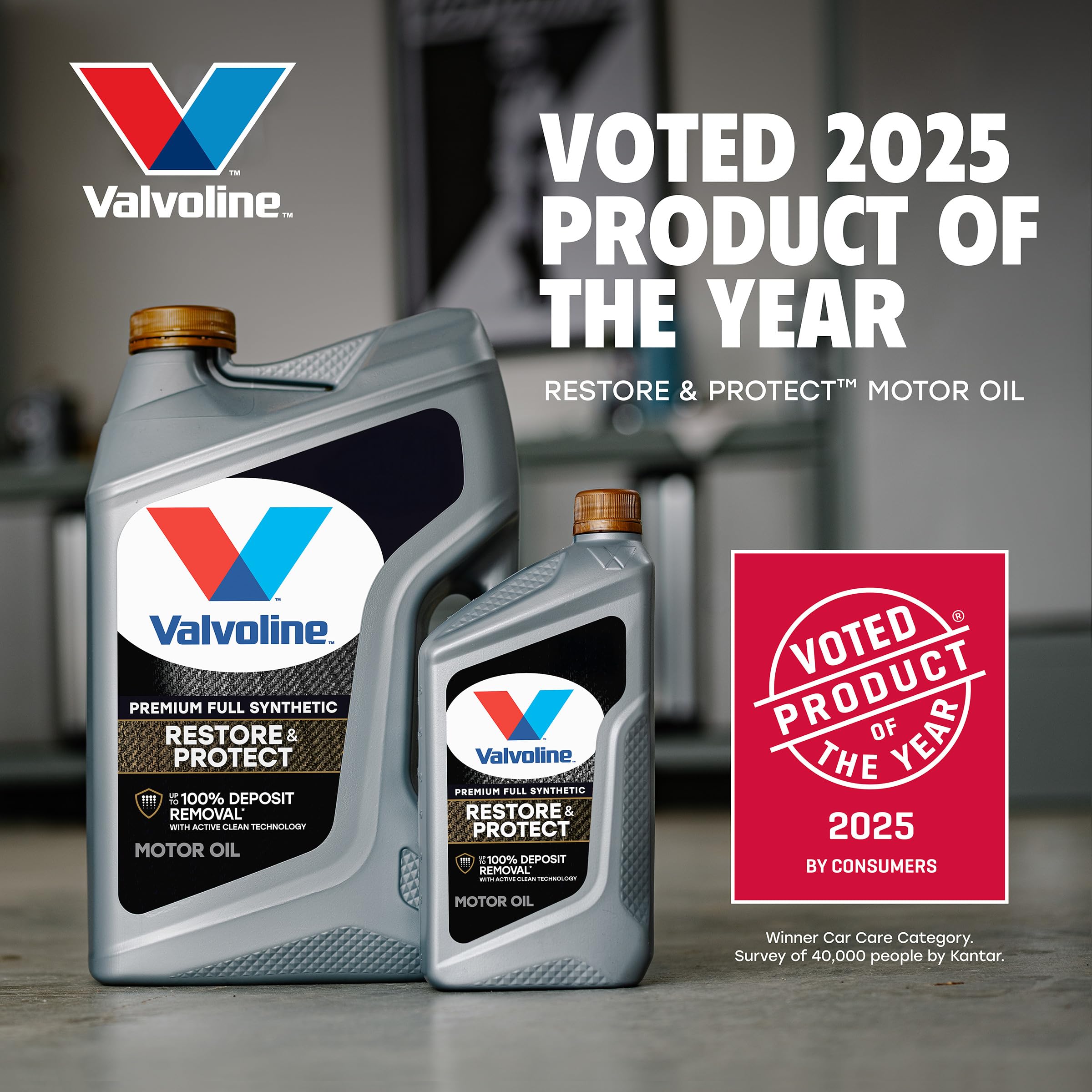 Valvoline Full Synthetic Restore & Protect 0W-20 Motor Oil 1 Quart