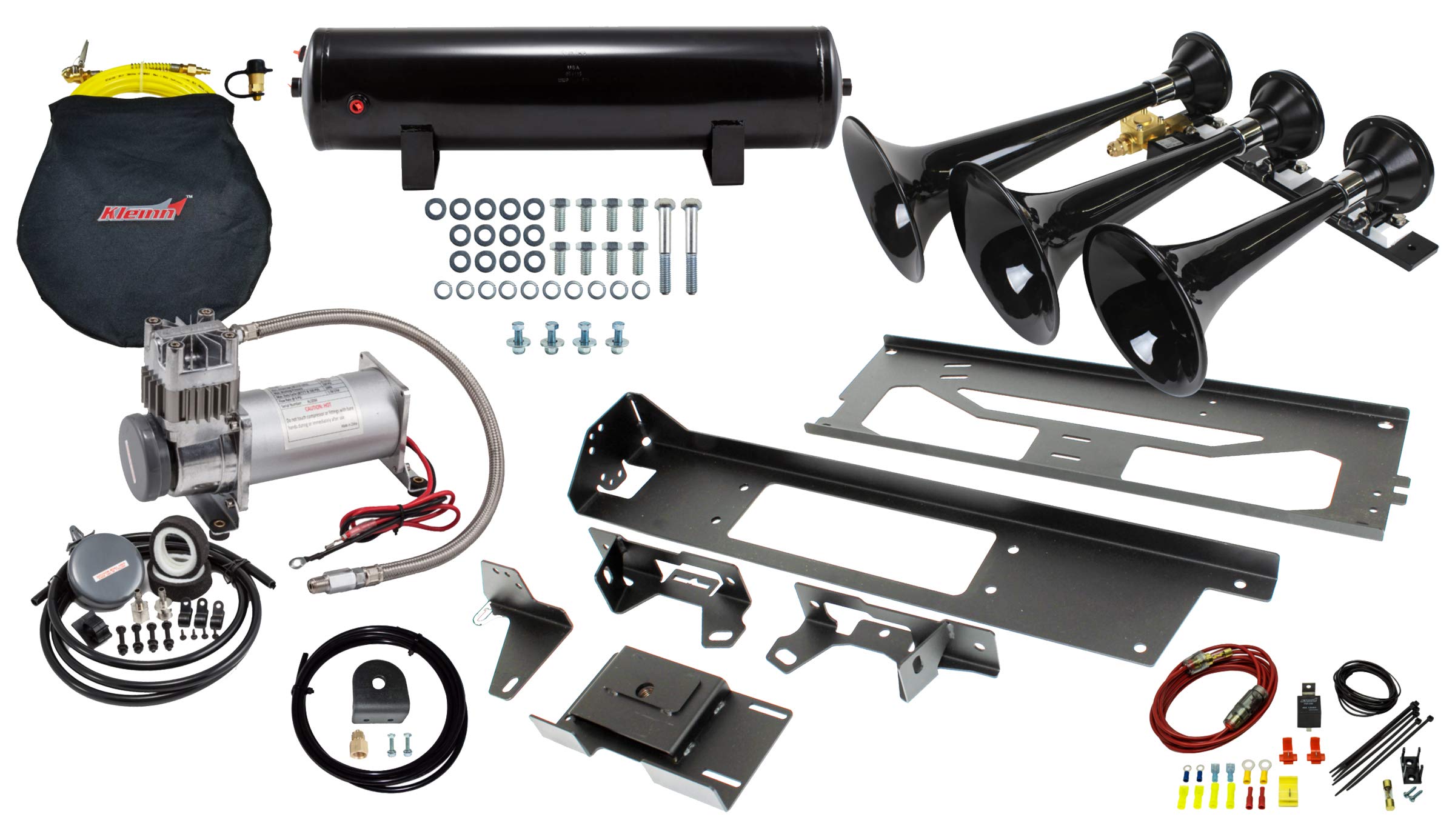 Kleinn SDKIT17-230 Air Horns Train Horn and Onboard System