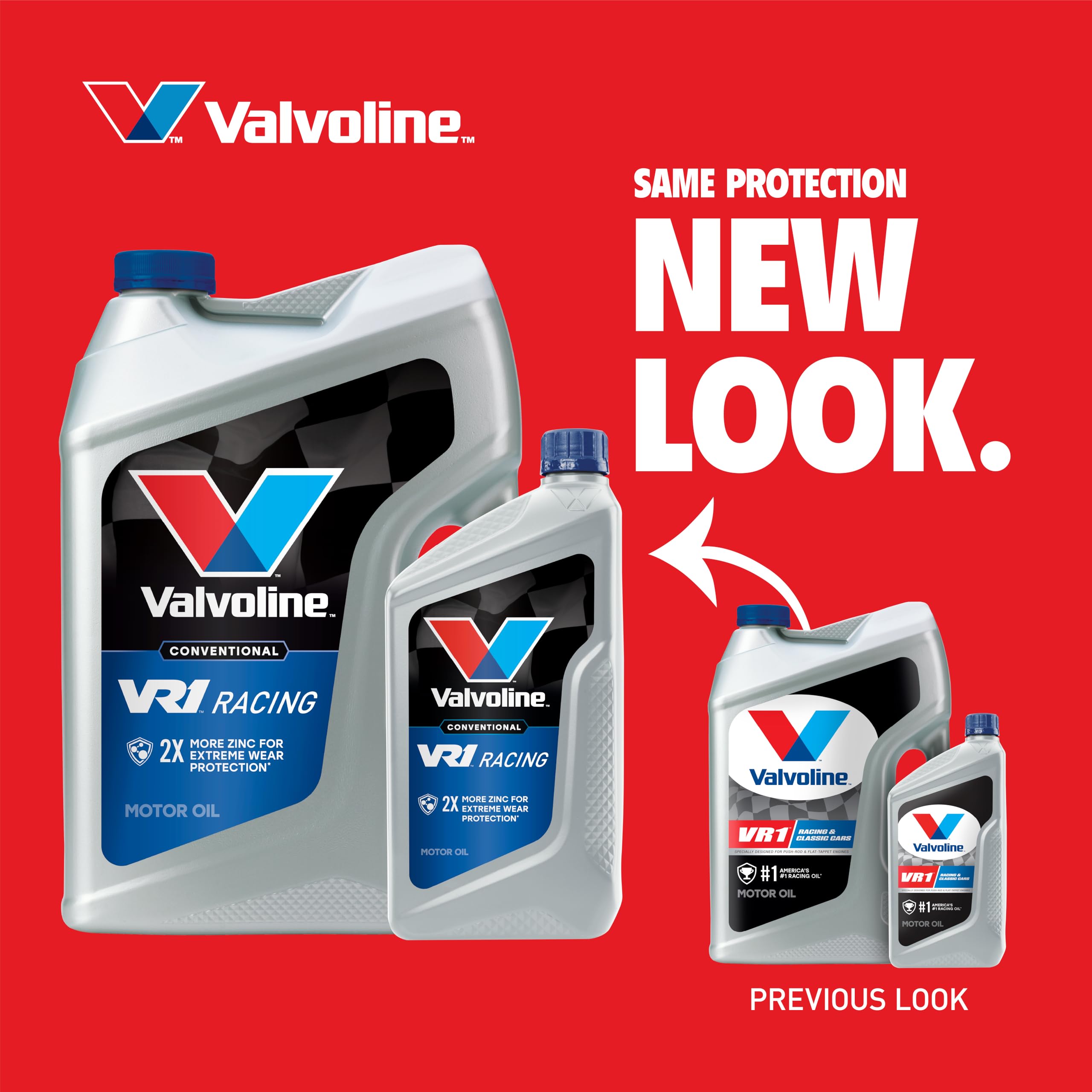 VR1 Valvoline Racing SAE 20W-50 Motor Oil 5 QT
