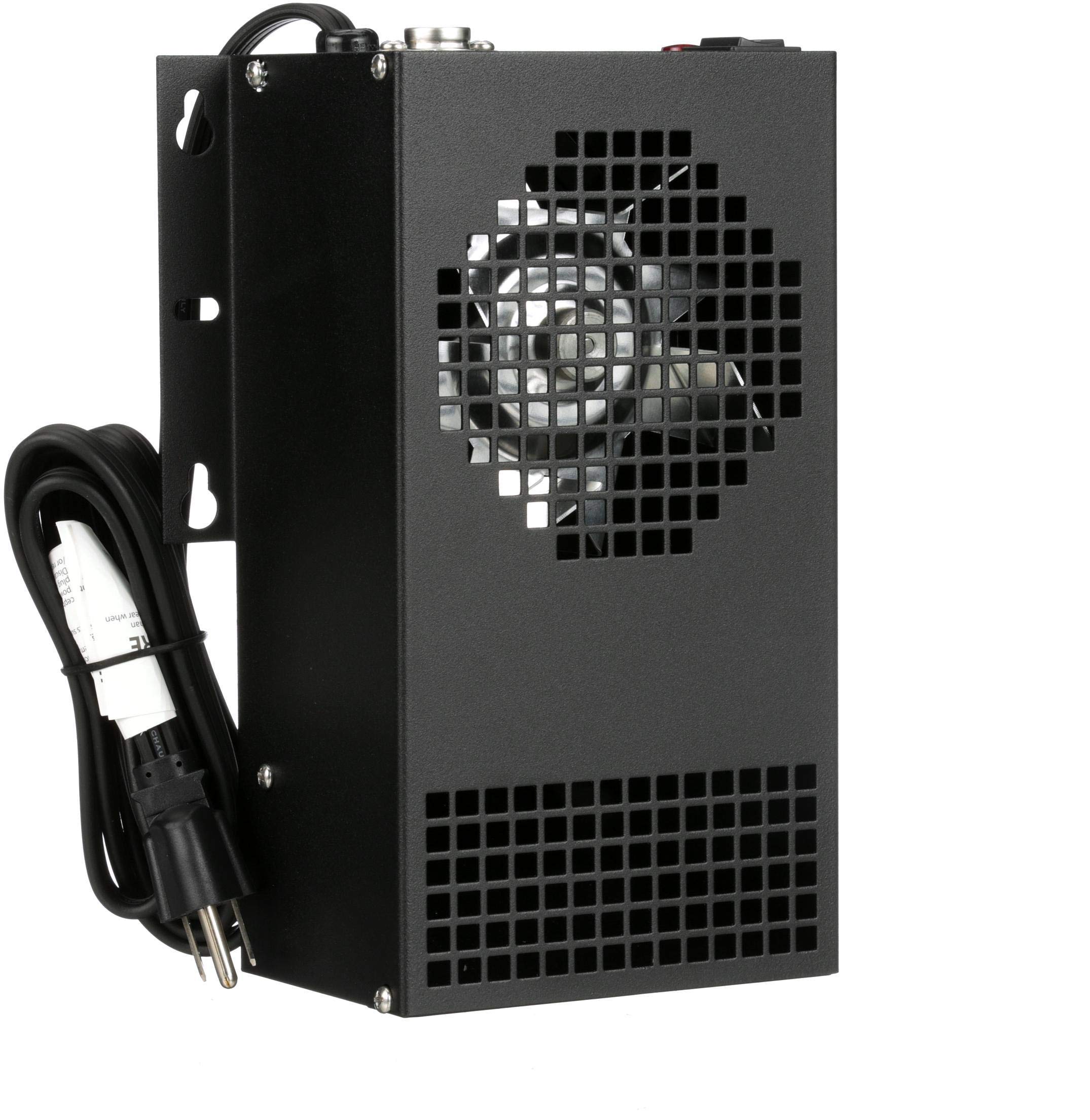 Cabinet Heater-2 Caframo Limited Settings, Black