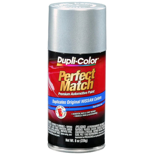 Nissan Silver Metallic Dupli-Color EBNS06017 Perfect Match Automotive Spray Paint - K23-8 oz. Aerosol Can