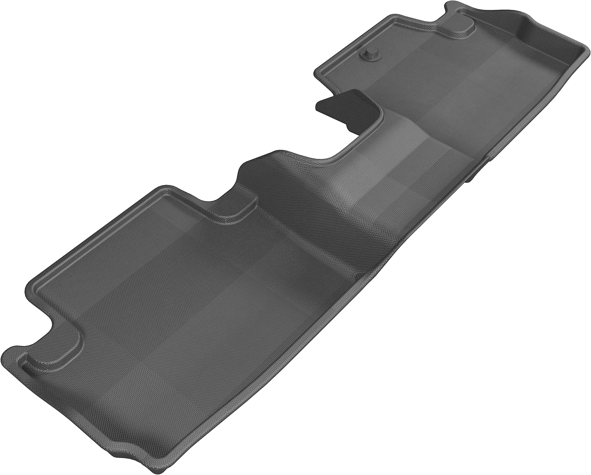 Kagu Floor Mat 3D MAXpider Custom Fit (Black) Compatible with Honda Accord Coupe 2013-2017 - Second Row