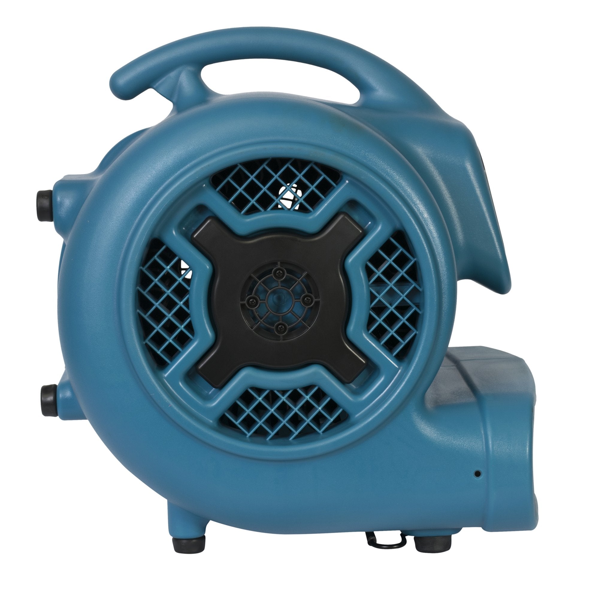XPOWER 1 HP X-830 Pro 3600 CFM Centrifugal Air Mover, Carpet Dryer, Floor Fan, Blower, for Water Damage Restoration, Janitorial, Plumbing, Home Use Blue