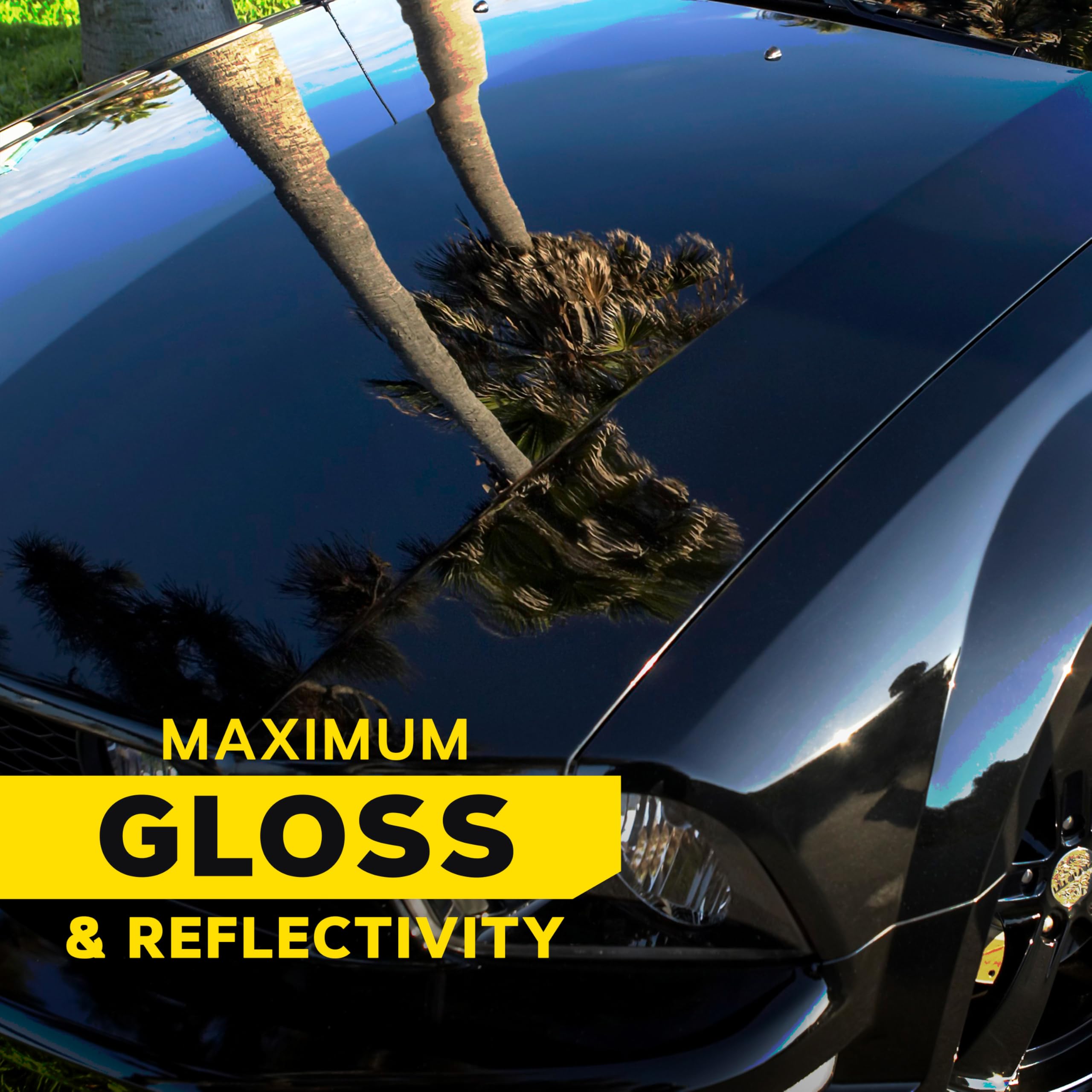 Ultimate Polish Meguiar's – High-Gloss Polish for a Show Car Shine – Permanently Removes Light Swirls to Produce a Deep, Wet Reflection with a High Gloss Shine - Easy to Use, 16 Oz