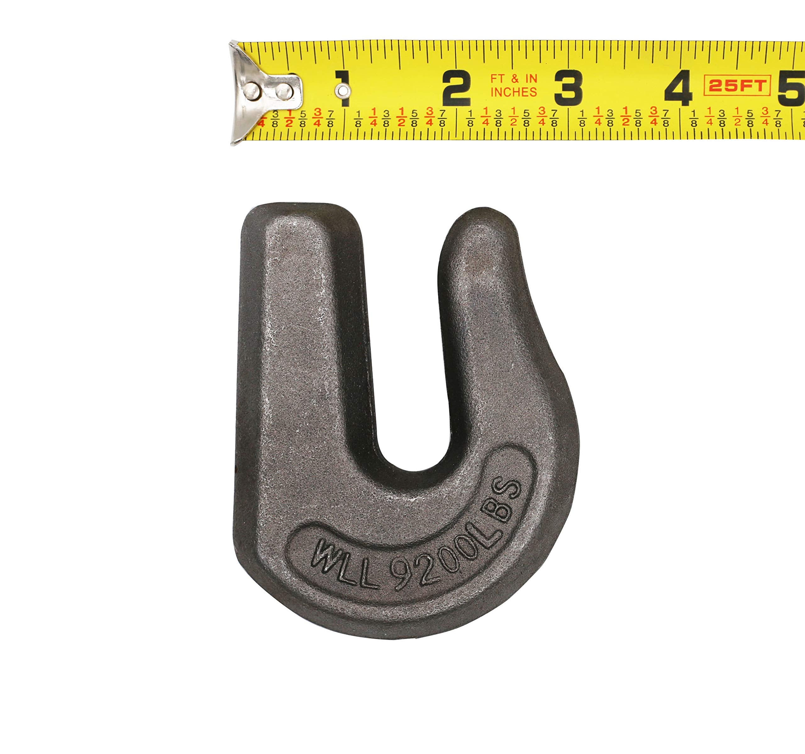 Weld On Heavy Duty Forged Grab Hook, 1/2" 27,600 lb 1 Pk