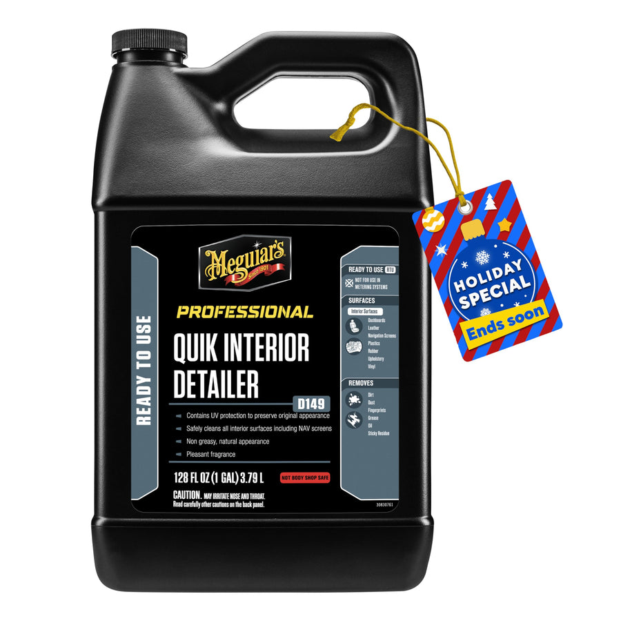 Detailer Meguiar's Quik Interior Detailer 3.79L safely cleans all interior surfaces