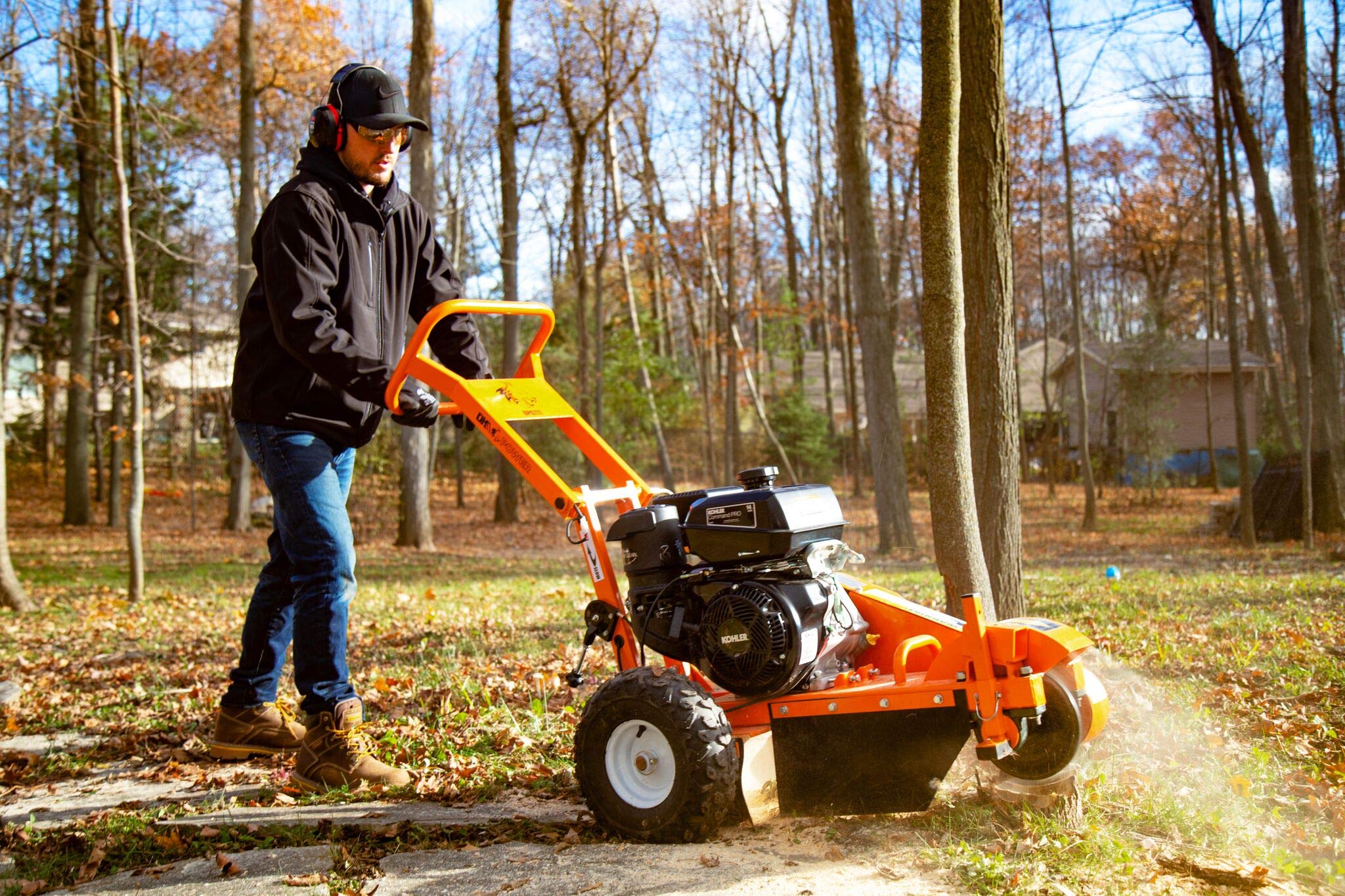 12-Inch DK2 14 HP 429 cc Stump Grinder
