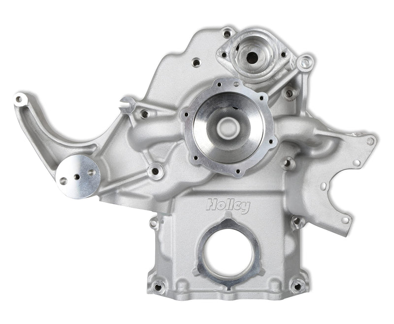 Replacement Holley 97-372 Timing Cover - Natural Finish