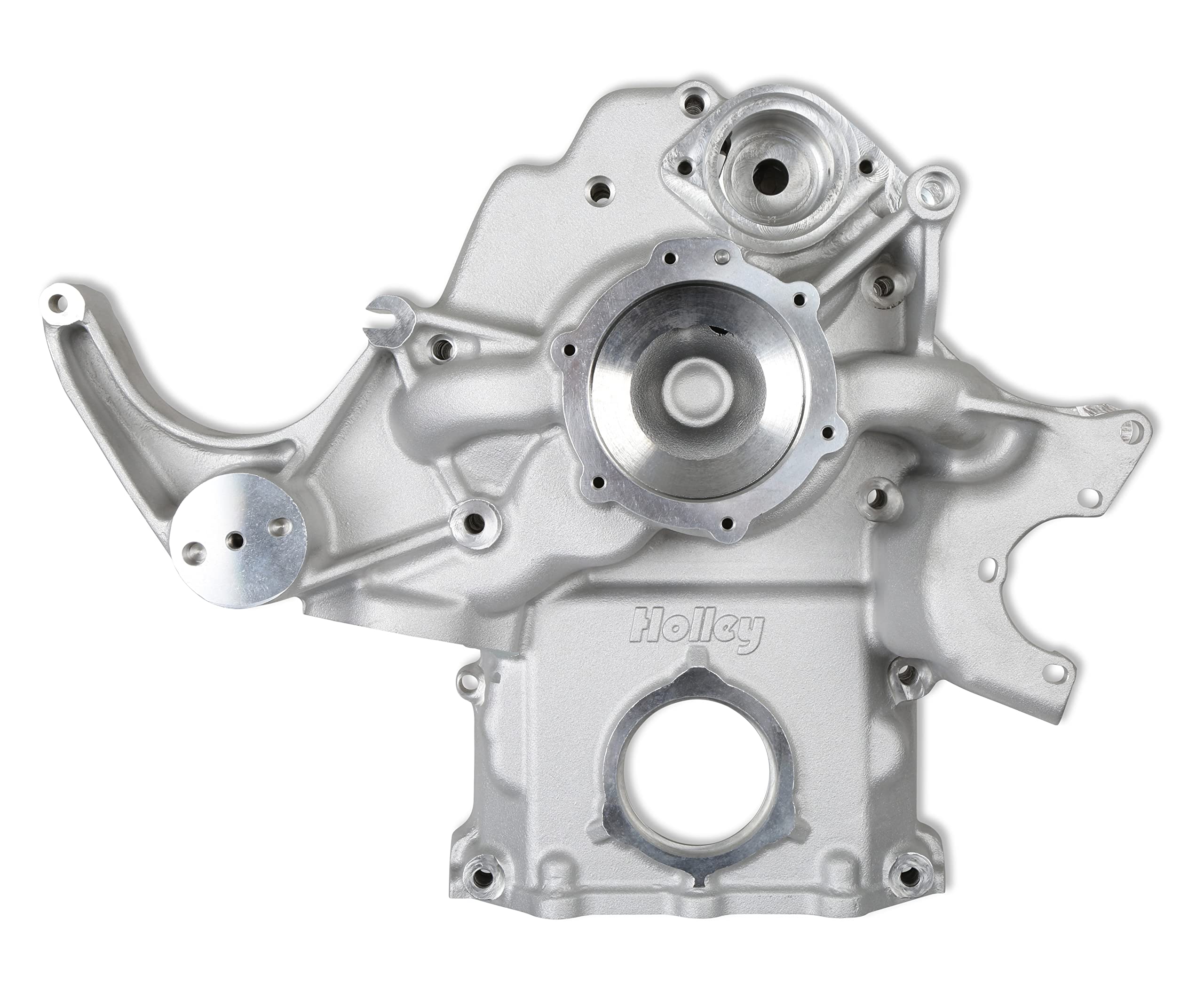 20-293 Holley Premium Mid-Mount Complete Accessory System - Natural Cast Finish