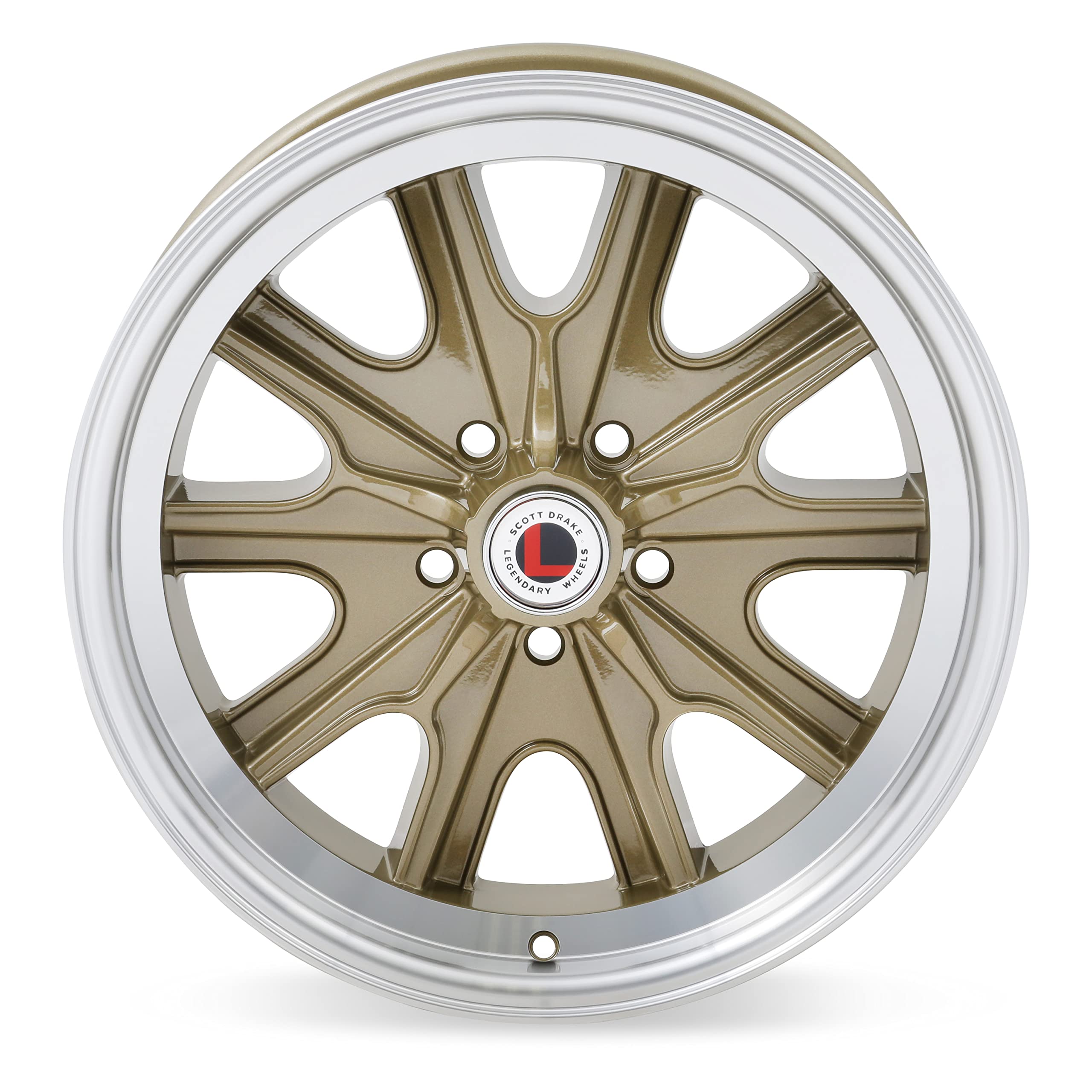 Legendary Wheels 17x8 LW90 Gold Haze Wheel 5x4.5 (6.95mm)