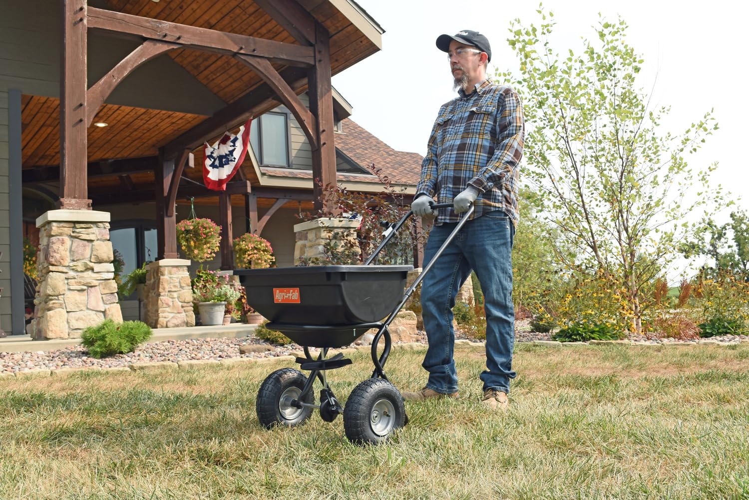 Push Agri-Fab 85 lb Spreader