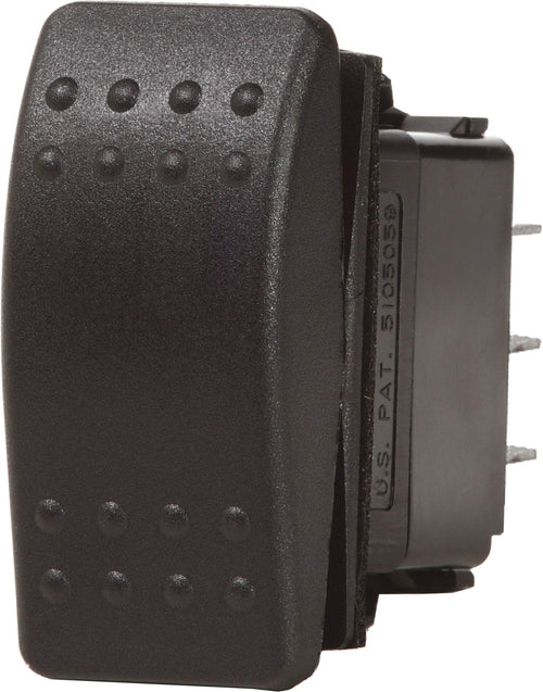 Blue Sea Systems Contura II OFF-(ON) SPST Switch, Black, 16 oz