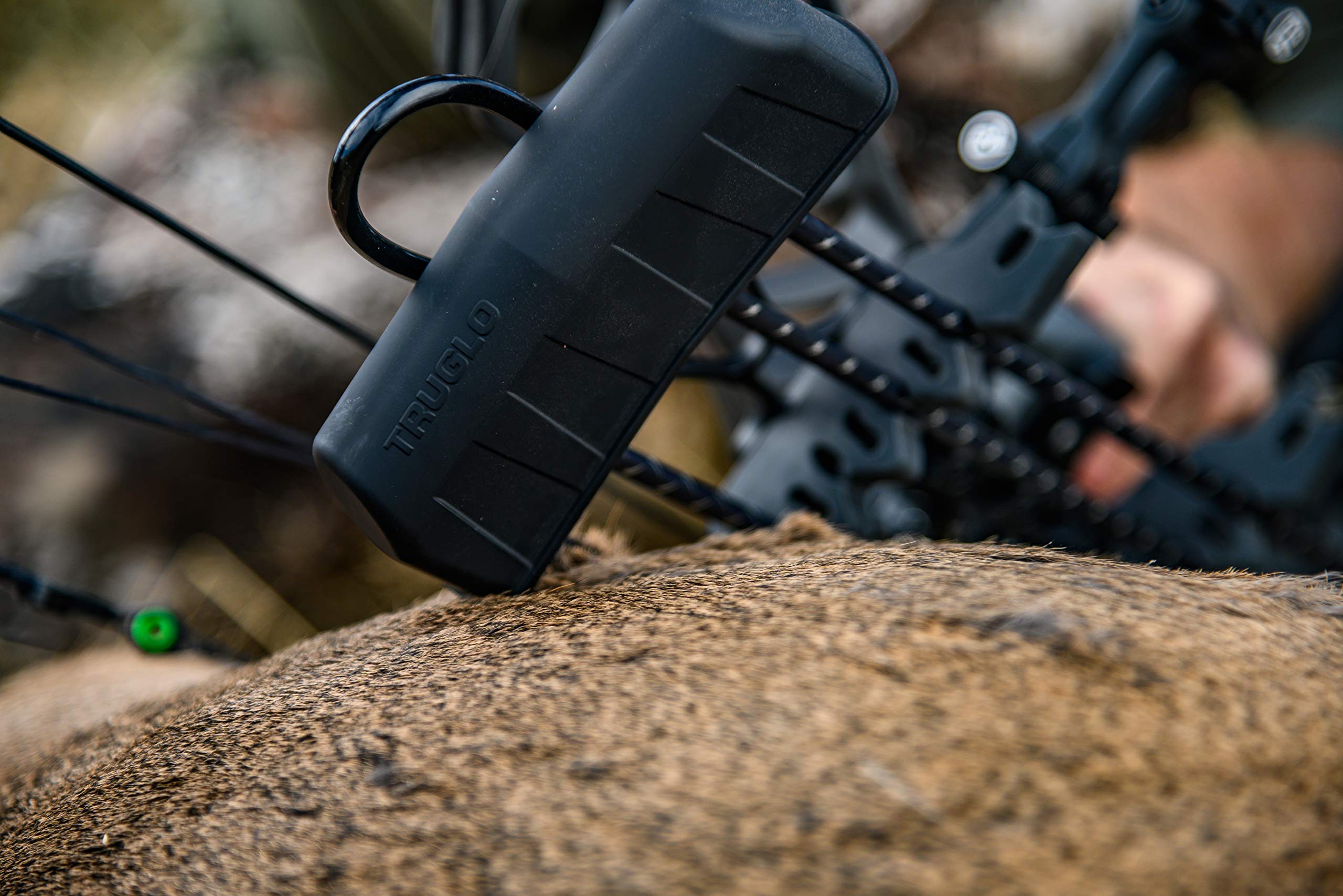 Tectro TRUGLO 6-Arrow Ultra-Quiet Lightweight Aluminum Vibration-Absorbing Bow Hunting Archery Quiver