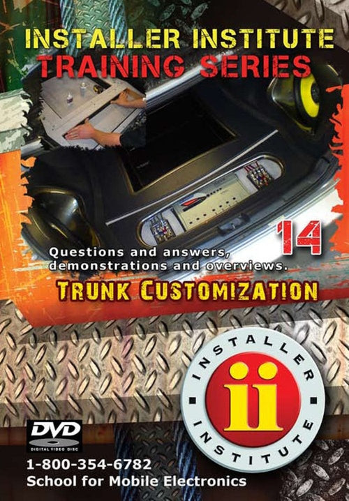 Installer Institute Training DVD 14 - Customization Trunk - 94 Min (INS-VIDEO14-N)