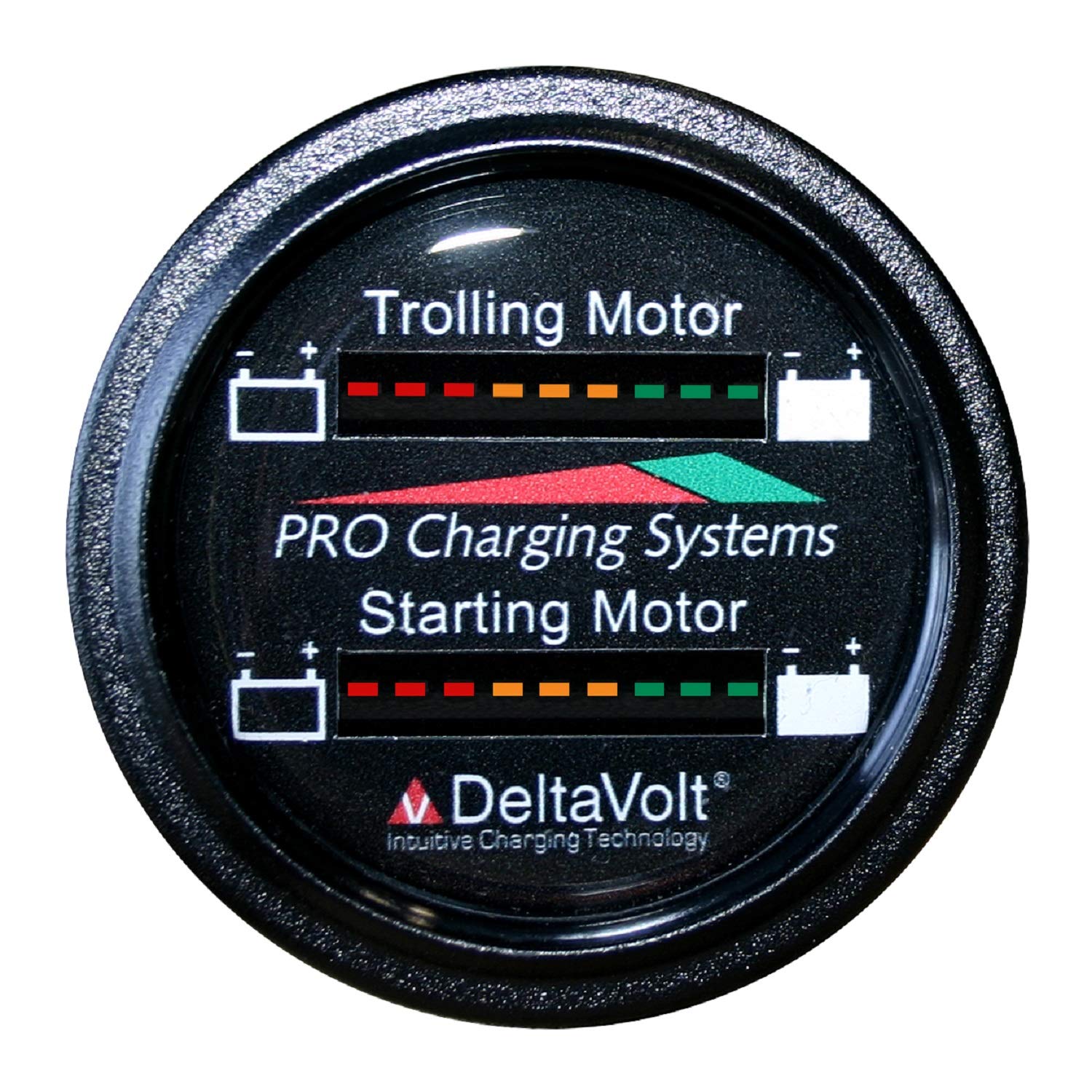 Dual Pro 12V Trolling Dual Battery Fuel Gauge 12V Starting