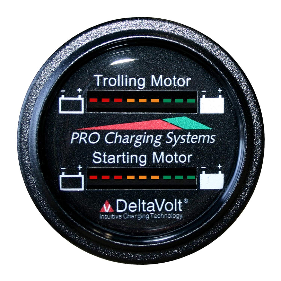 Dual Pro 12V Trolling Dual Battery Fuel Gauge 12V Starting