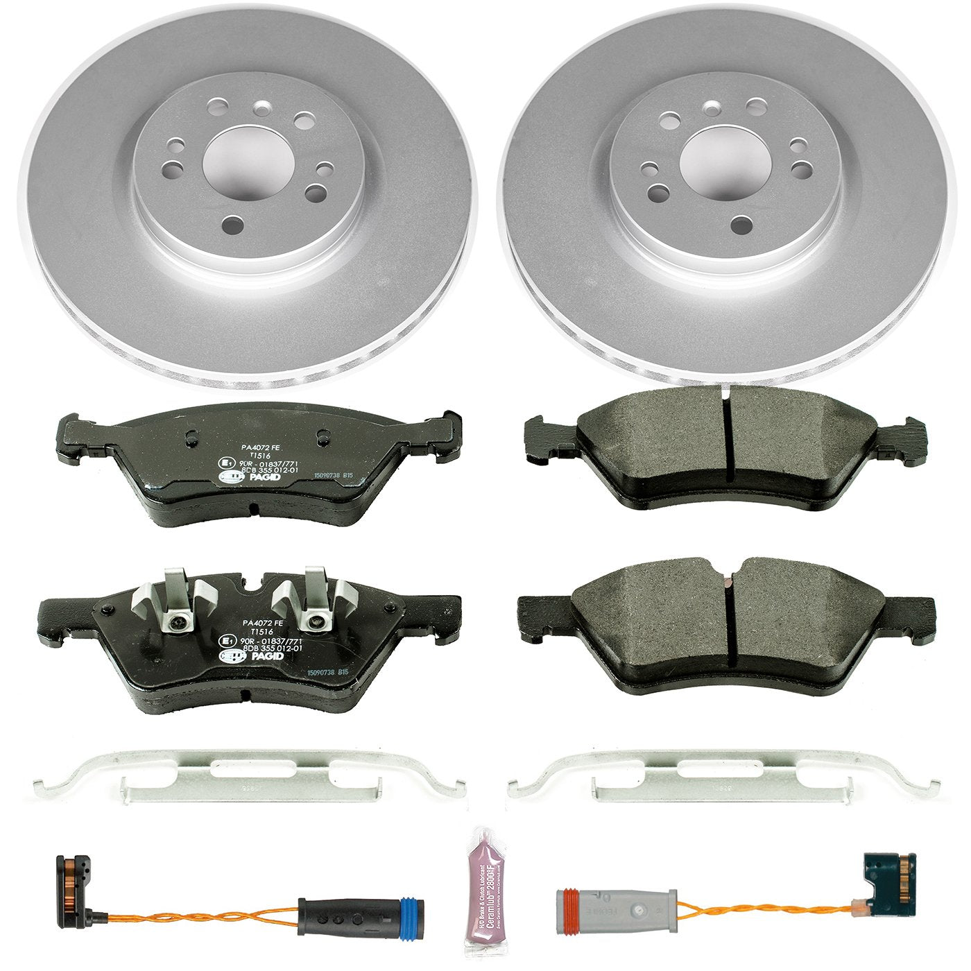 Euro-Stop Power Stop ESK4642 Front Brake Kit