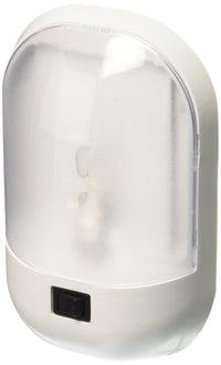 White Interior Fasteners Unlimited Single Dome Light with Rocker Switch