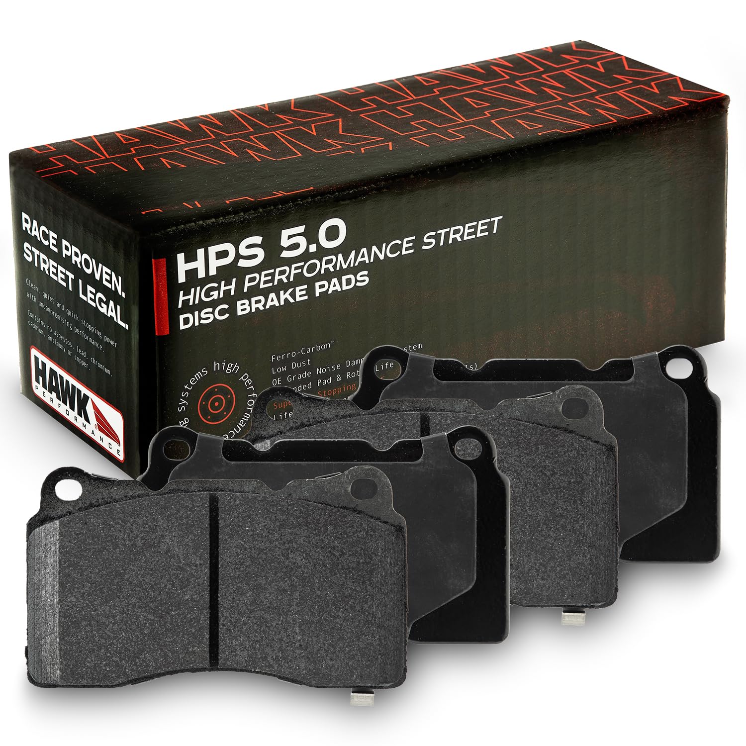 Hawk Performance HPS 5.0 HB910B.590 Street Brake Pads