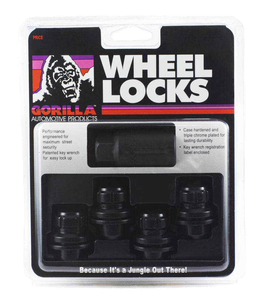Locking Lug Nuts Gorilla Automotive 73631TBC & 1 Key for Toyota/Lexus Aluminum Wheels - Set of 4