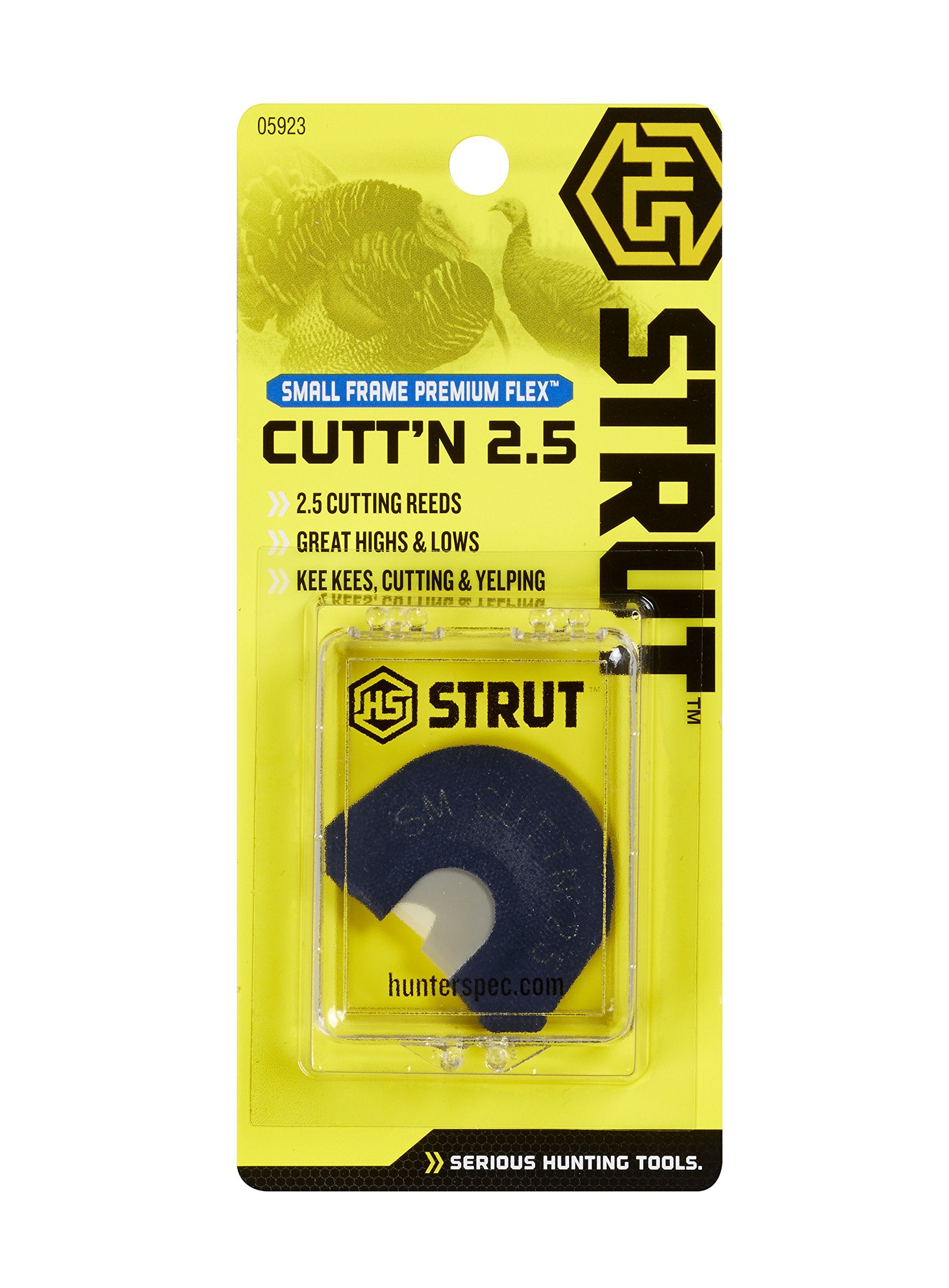 Cutt'n 2.5 Diaphragm Turkey Flex, Small, Multi Hunters Specialties (HS-STR-05923)
