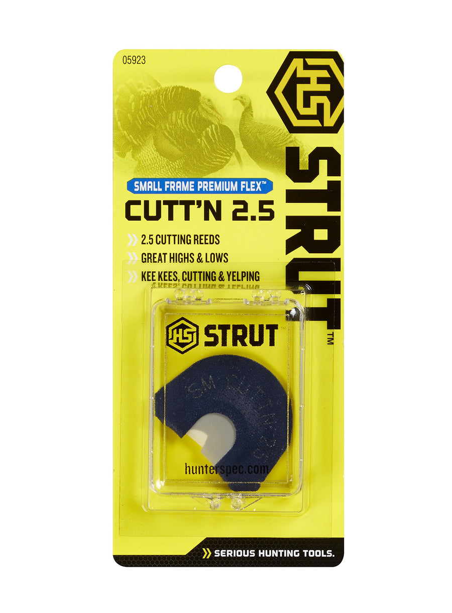 Cutt'n 2.5 Diaphragm Turkey Flex, Small, Multi Hunters Specialties (HS-STR-05923)